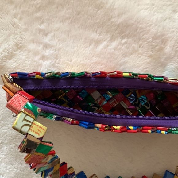 Candy and gum Wrapper Custom Handbag - Picture 4 of 6